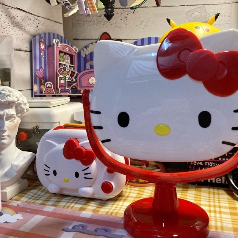 Hello Kitty Desktop Vanity Mir - огляд і ціна Beauty Makeup Vanity Set